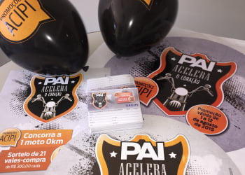 Acipi sorteia moto zero quilômetro em Piracicaba