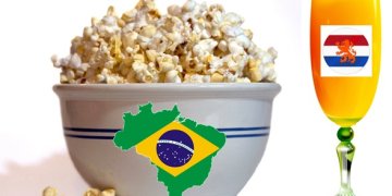 A Casa de Orange fez suco do Brasil