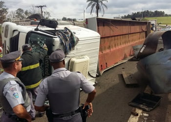 Acidentes na região deixam uma pessoa morta e outras sete feridas
