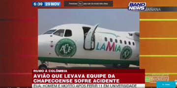 AO VIVO: Acompanhe a cobertura da queda do avião da Chapecoense