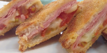 Receita de Bauru à milanesa de forno