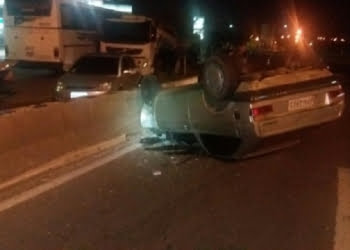 Motorista é preso após capotar carro em rodovia que liga Limeira a Piracicaba
