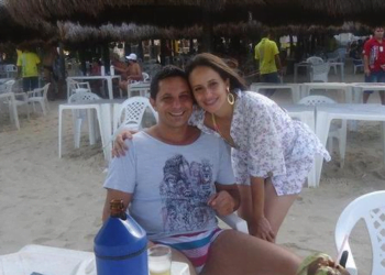 PolÃcia suspeita que o marido tenha cometido o crime antes do suicÃdio - Foto: Reprodução / Facebook