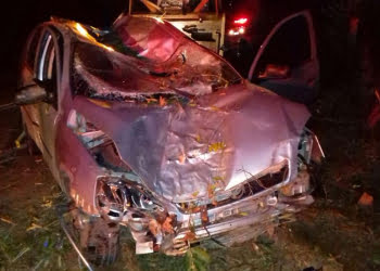 Homem morre em grave acidente de carro em Limeira