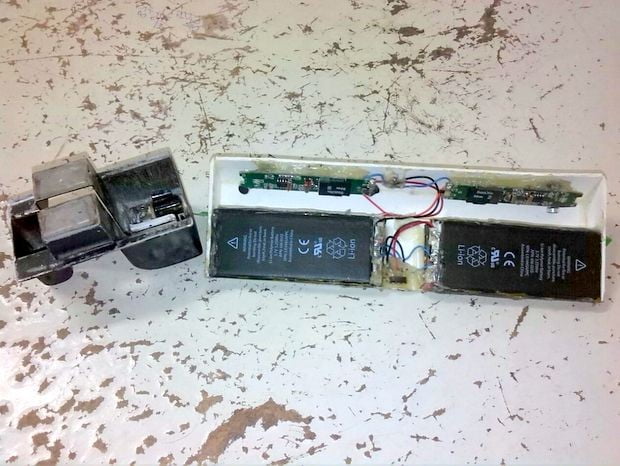 Equipamento estava com criminoso em banco - Foto: DivulgaÃ§Ã£o