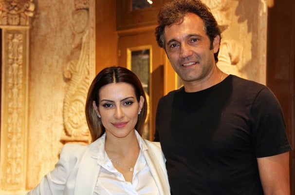 Cleo Pires e Domingos foram clicados em momento carinhoso