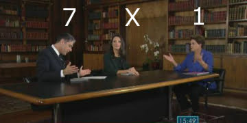 7X1: Internautas reverenciam Bonner na “briga” com Dilma no JN