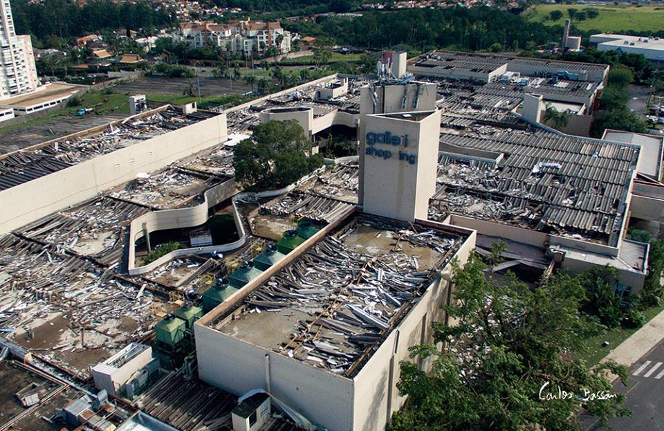 Em mais de 40 fotos, veja o rastro de destruição em Campinas