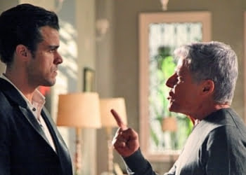 ‘IMPÉRIO’: Cláudio expulsa Enrico de casa