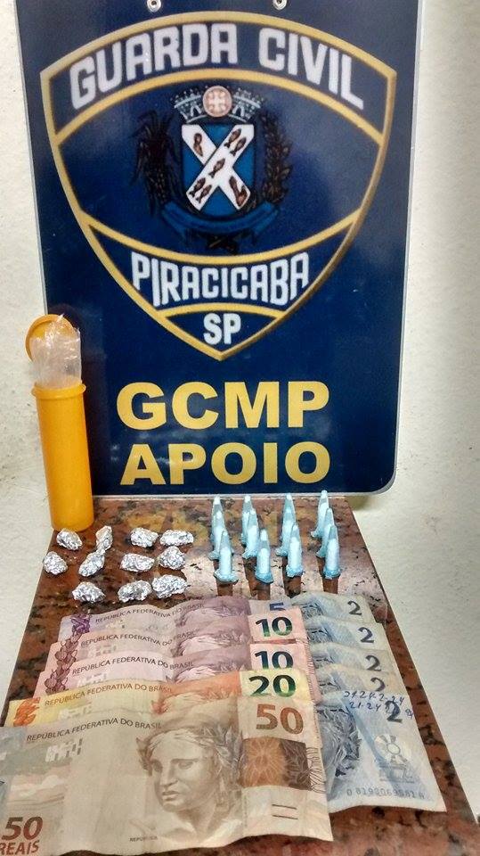 No Parque Orlanda, em Piracicaba, menor é apreendido com dinheiro e drogas