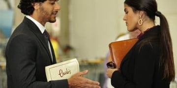 Atores de “Guerra dos Sexos” estão juntos.