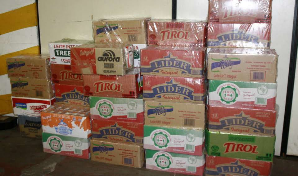 Banco de Alimentos recebe cerca de 1 mil litros de leite