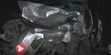 Dois homens e uma criança de sete anos morrem em grave acidente de carros