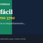 Resultado da Lotofácil 3702: veja dezenas sorteadas, rateio e prêmio