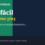 Resultado da Lotofácil 3703: veja dezenas sorteadas, rateio e prêmio