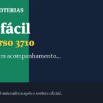 Resultado da Lotofácil 3710: veja dezenas sorteadas, rateio e prêmio
