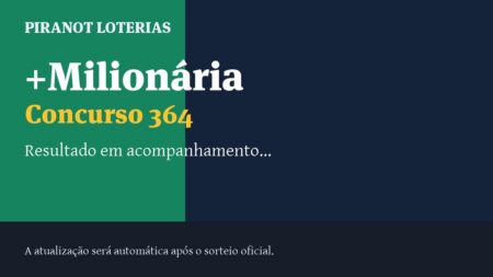 Resultado da +Milionária 364: veja dezenas sorteadas, rateio e prêmio