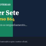 Super Sete 864: confira as dezenas sorteadas neste sorteio (25/06/2026)