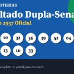 Dupla-Sena 2957 acumulou em R$ 900.000,00: veja o rateio completo e dezenas