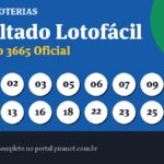 Resultado Lotofácil concurso 3665 de hoje: 01 – 02 – 03 – 05 – 06 – 07 – 09 – 10 – 11 – 13 – 16 – 18 – 22 – 23 – 25