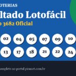 Resultado da Lotofácil 3682: veja dezenas sorteadas, rateio e prêmio