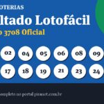 Lotofácil 3708: dezenas sorteadas e rateio oficial