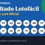 Resultado da Lotofácil 3728 de hoje (06/07): veja dezenas e rateio