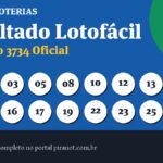 Resultado da Lotofácil 3734 de hoje (13/07): veja dezenas e rateio