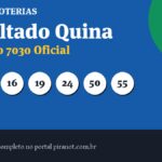 Quina 7030 tem rateio definido e prêmio destinado aos ganhadores