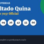 Quina 7037 acumula; prêmio vai a R$ 12.000.000,00