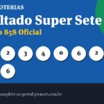 Super Sete 858 acumula; próximo prêmio chega a R$ 1.500.000,00