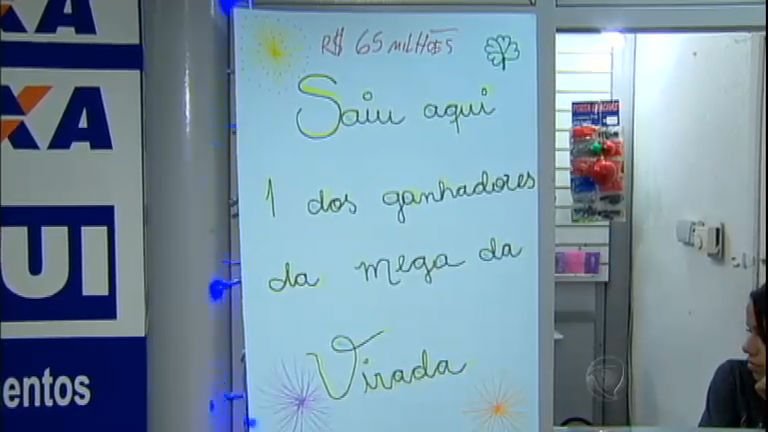 Caixa divulga locais onde foram feitas as apostas premiadas da Mega da Virada