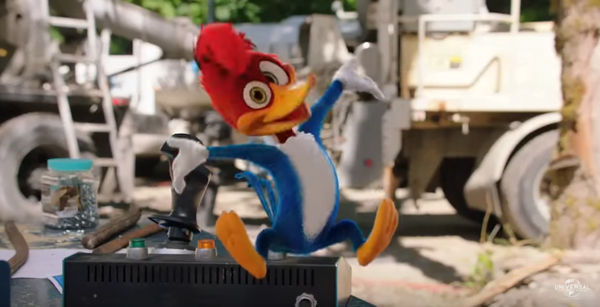 Primeiro trailer do filme “Pica-Pau” é divulgado pela Universal Pictures