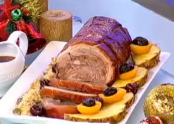 Edu Guedes ensina receita de costela recheada desossada