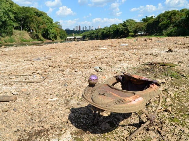 80 caminhões de areia são retirados do Rio Piracicaba até o final do dia de hoje (23)