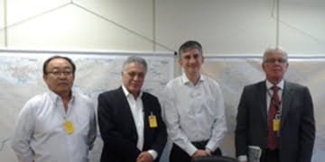 Secretário estadual de Logística e Transportes visita escombros de anel viário em Piracicaba