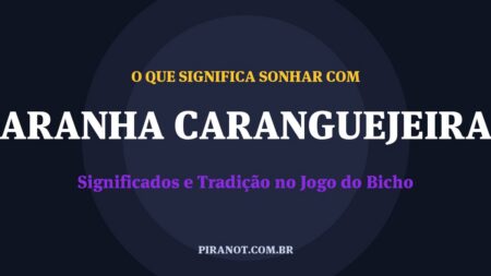 O que significa sonhar com Aranha Caranguejeira? Significado e tradição popular